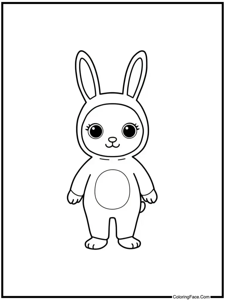 Labubu Coloring Pages