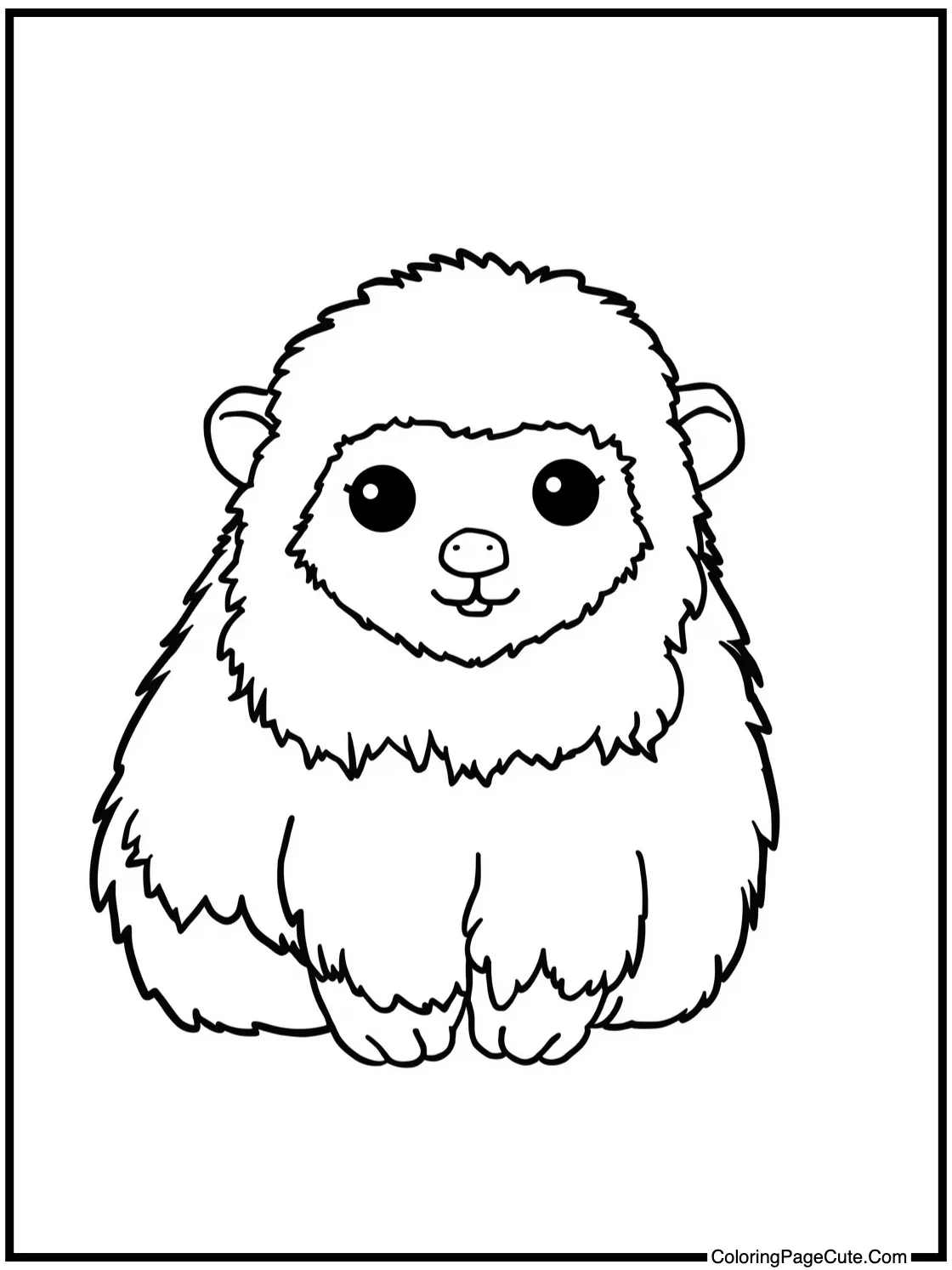 Detailed fur texture