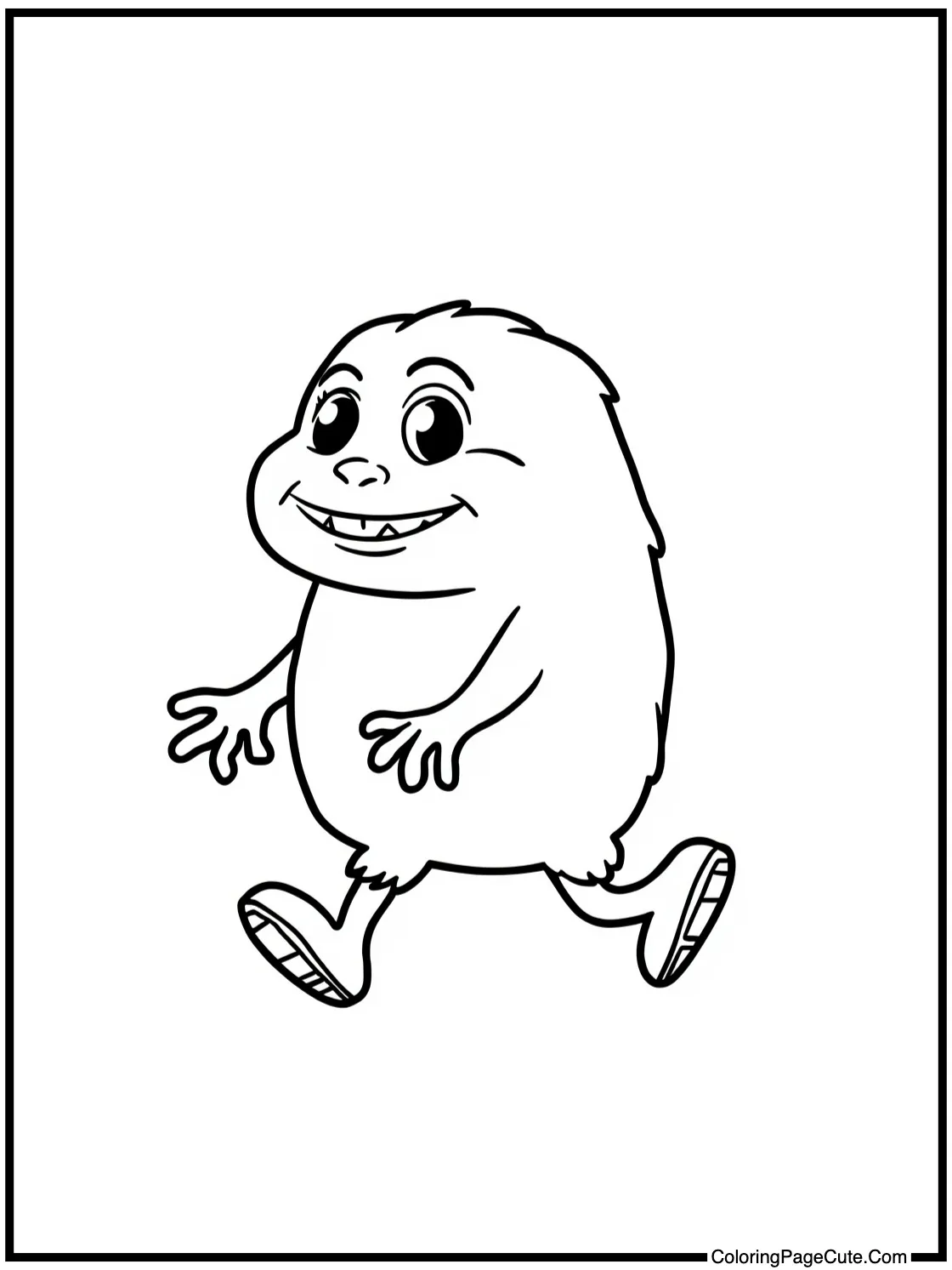 Creature doing funny walk