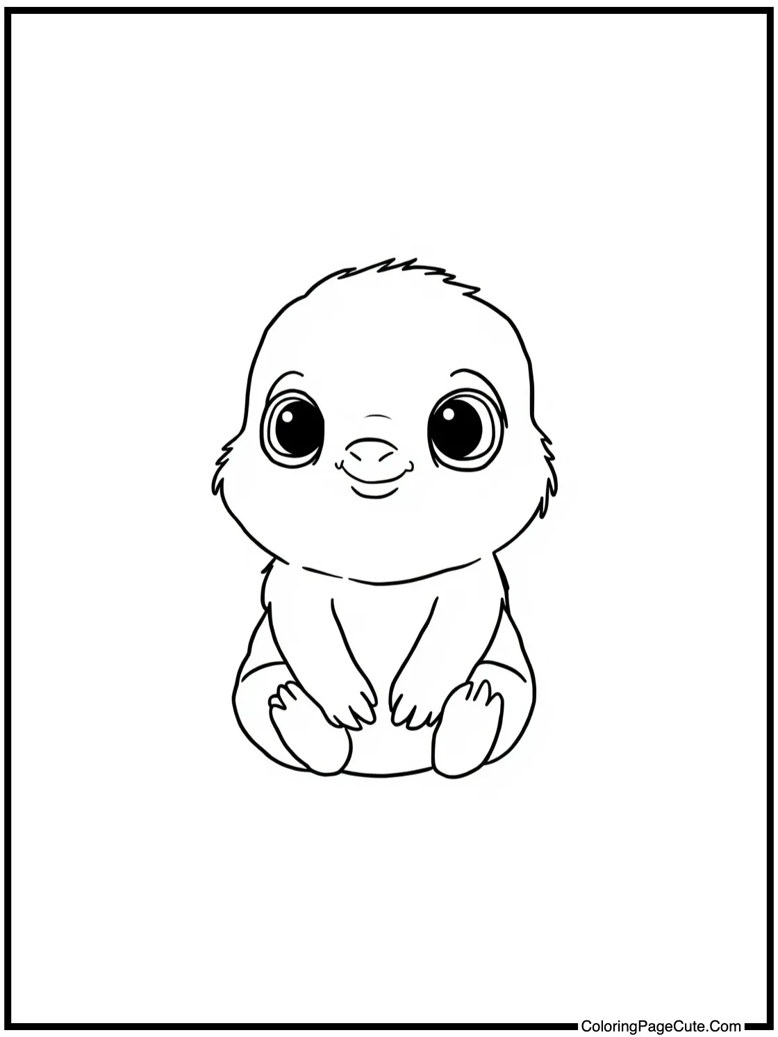 Creature at a tea party