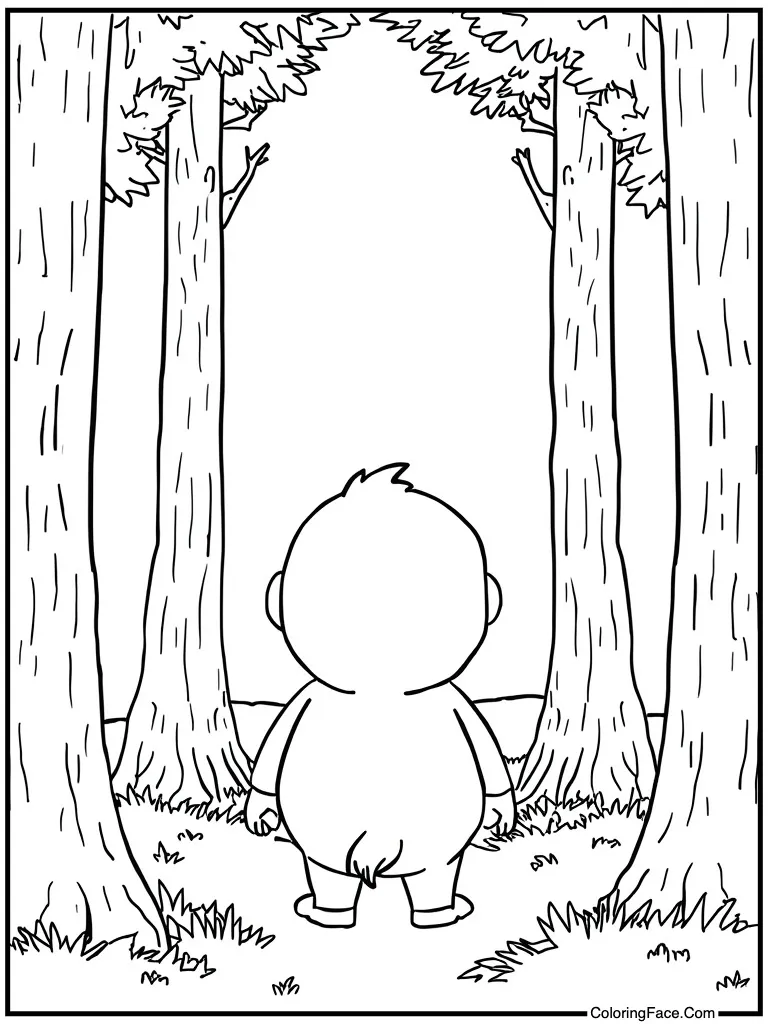 Looking behind the back