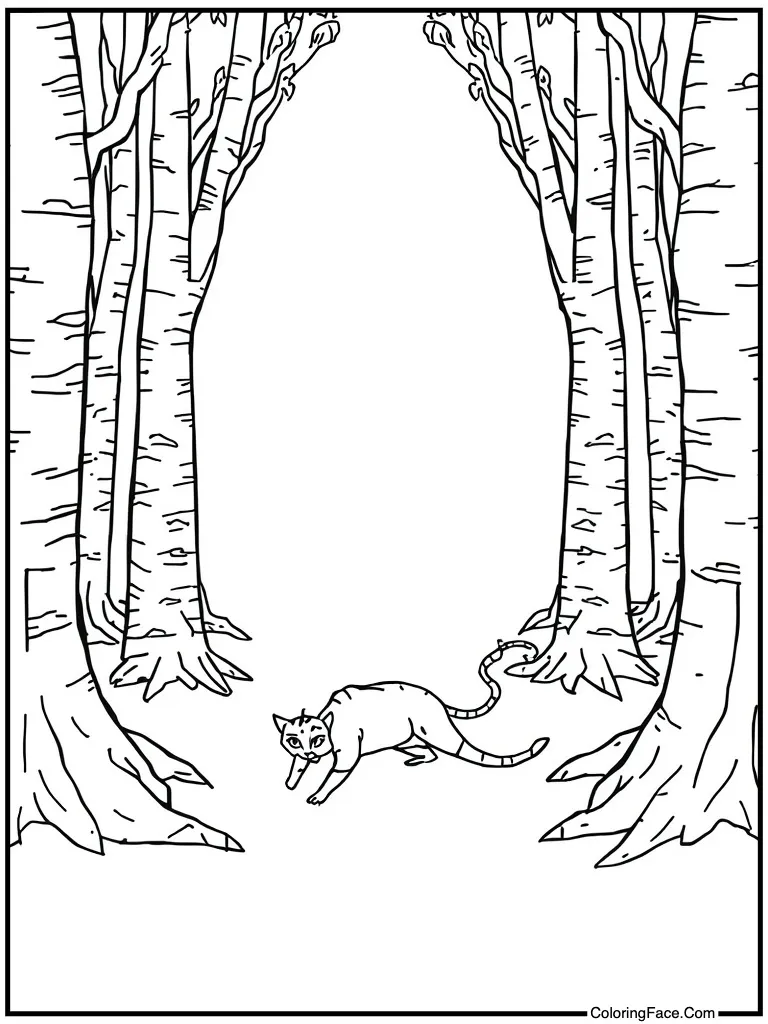 Tiptoeing across the floor