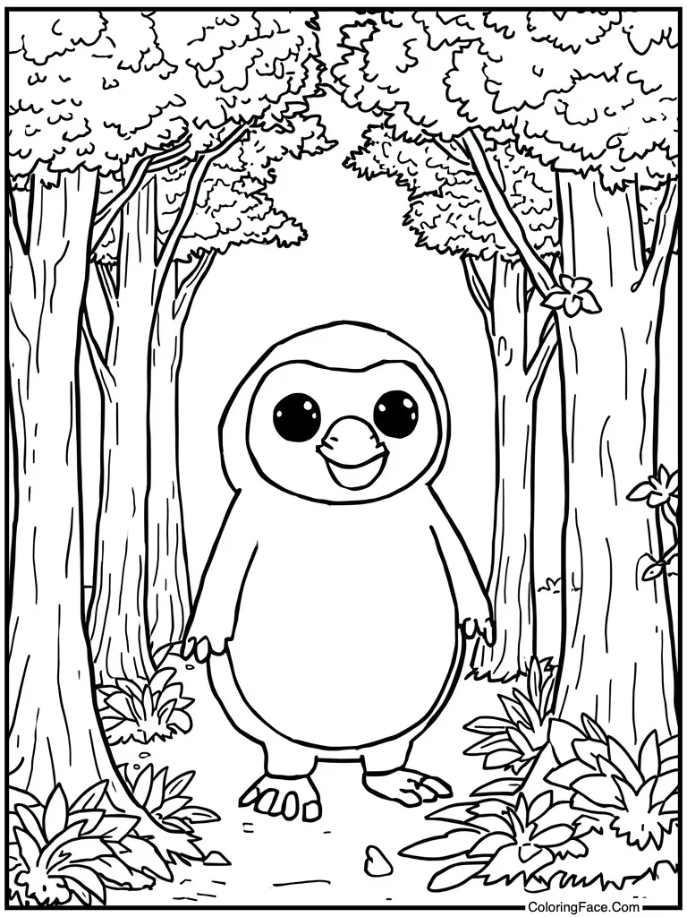 Painting on a canvas