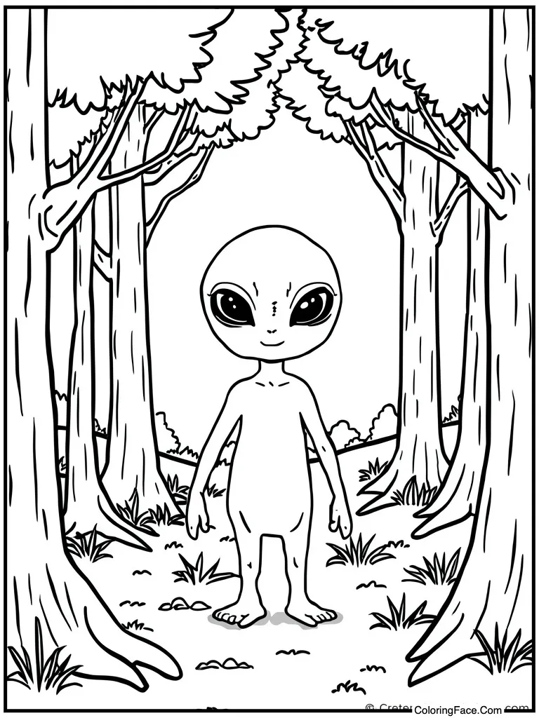 Meeting a friendly alien