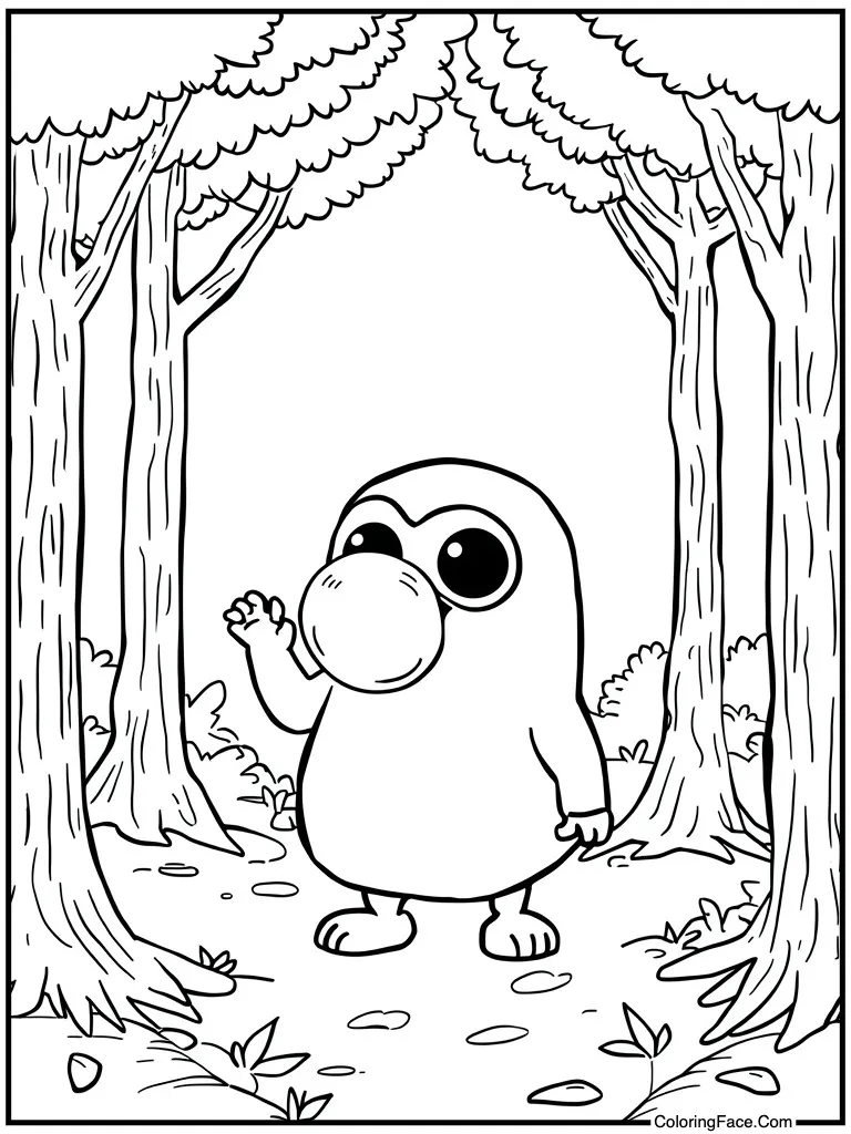 Blowing a gum bubble