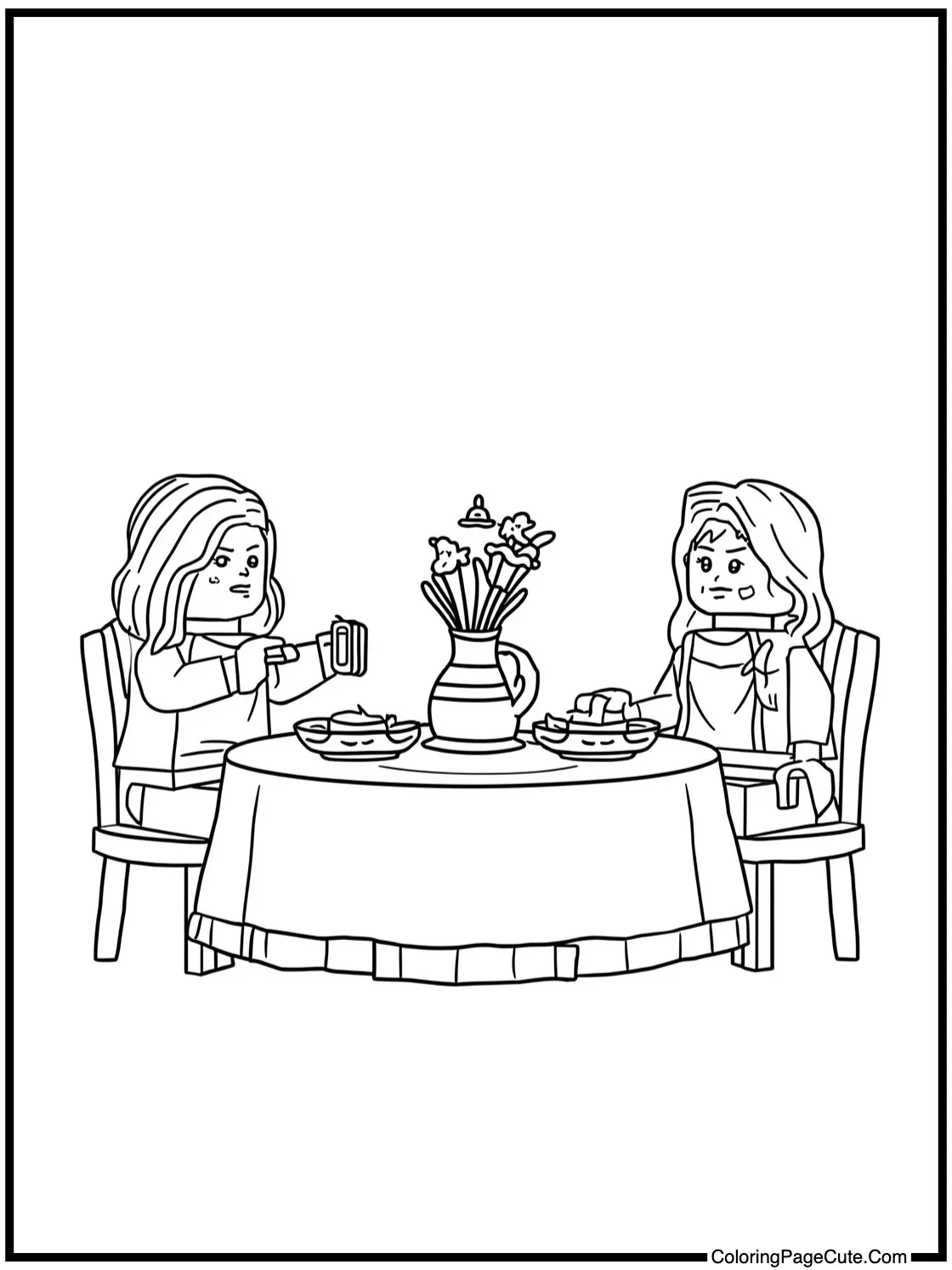 a delightful tea party