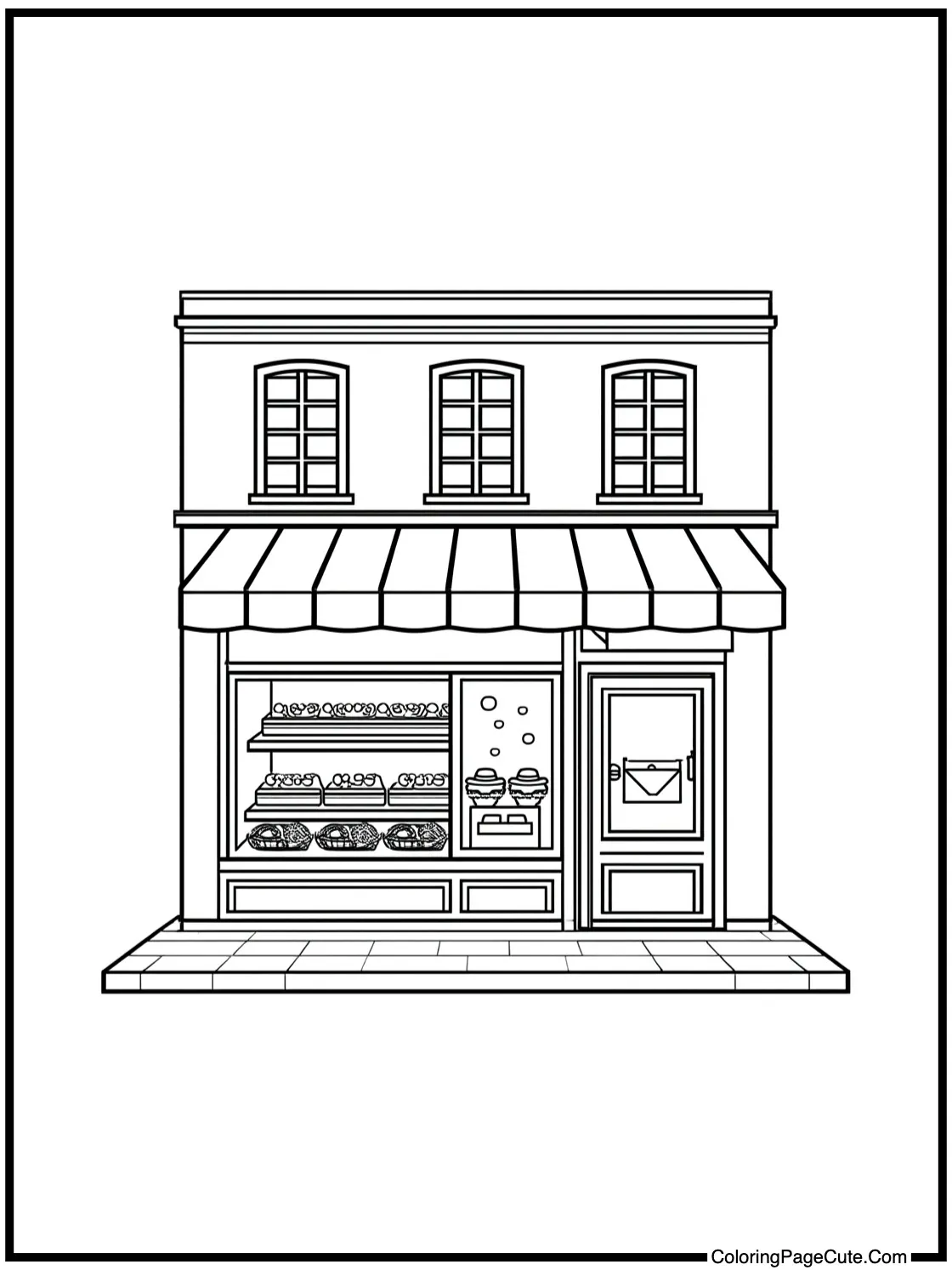 of a charming bakery