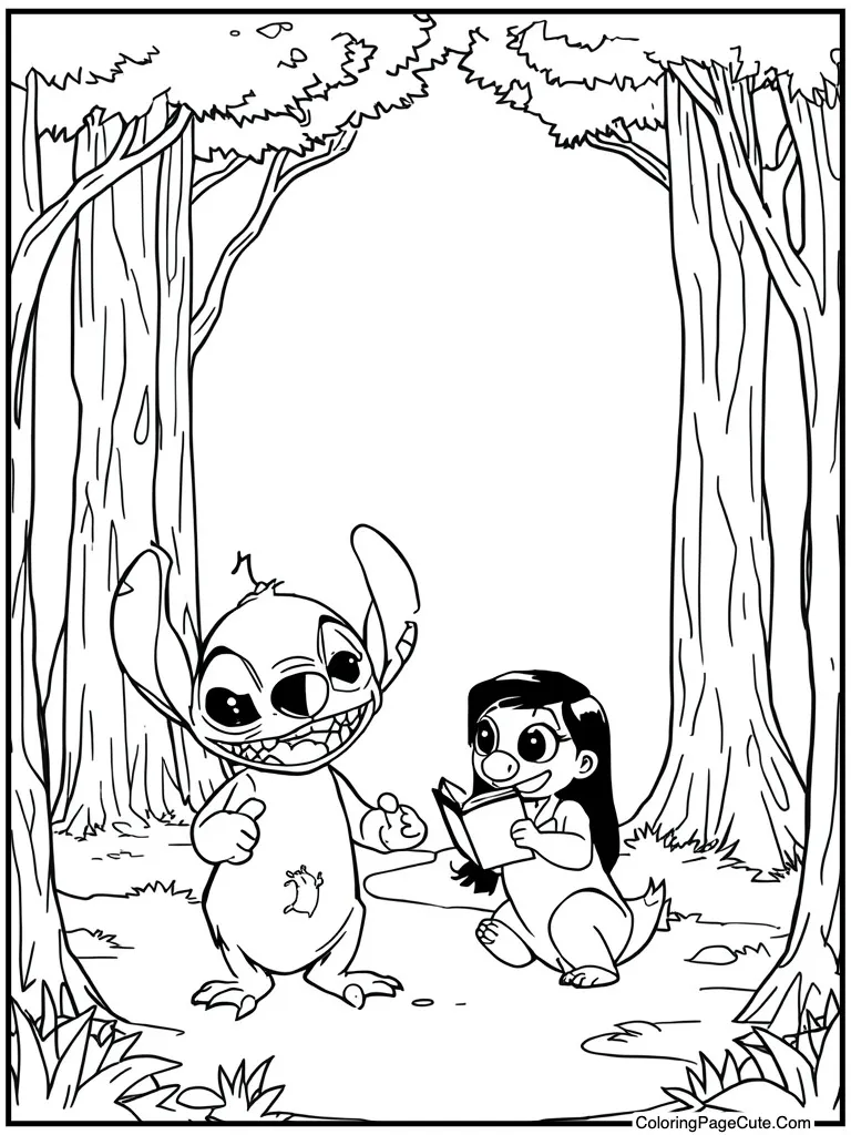 Reading the ugly duckling