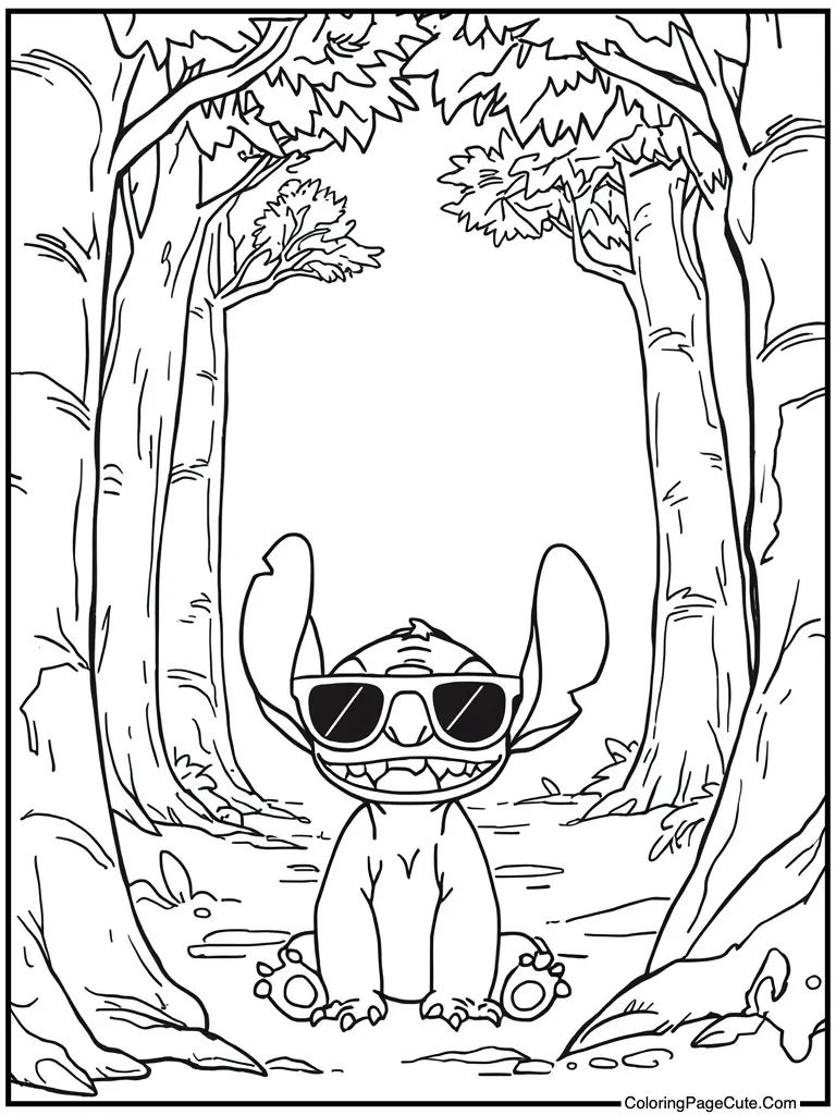 Wearing cool sun glasses