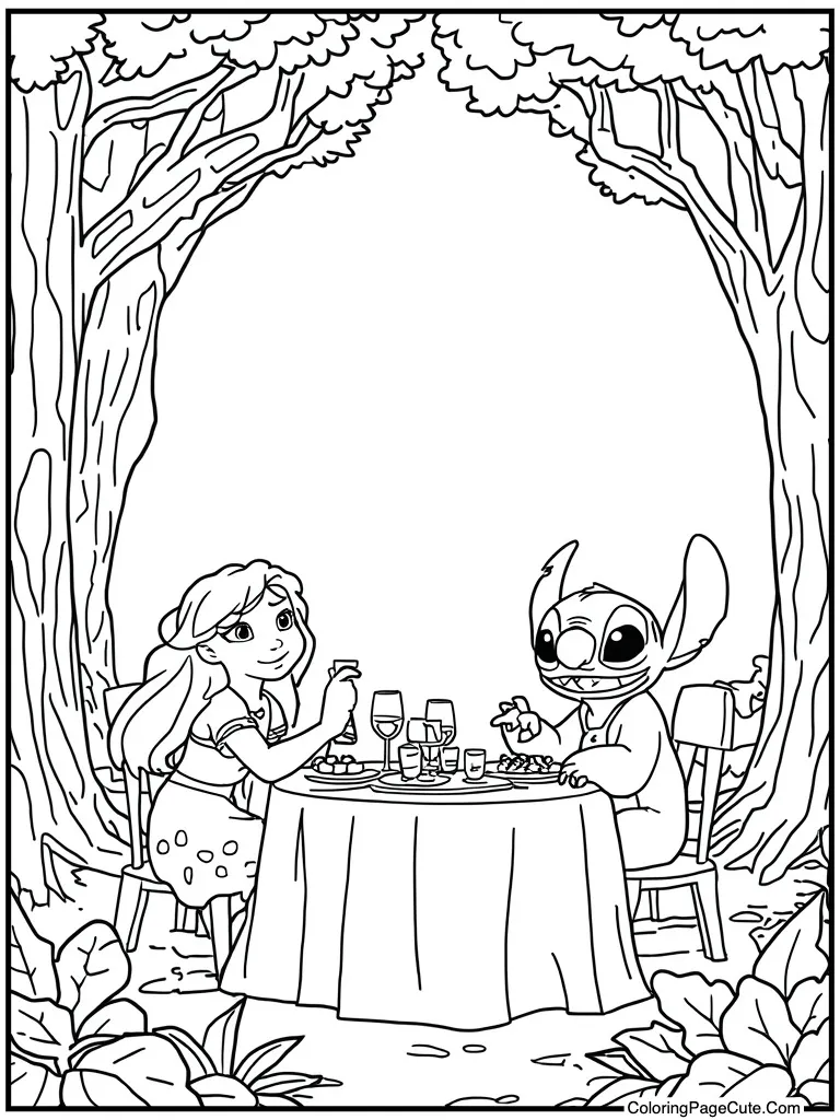 Family dinner happy time