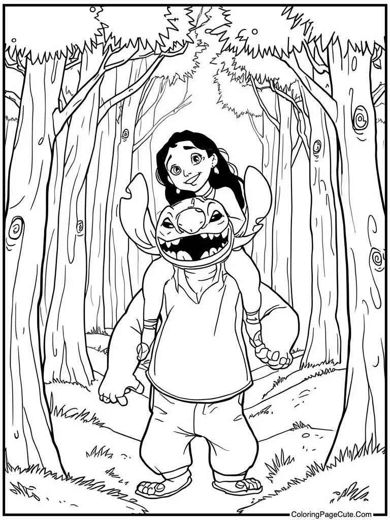 Riding on shoulders fun