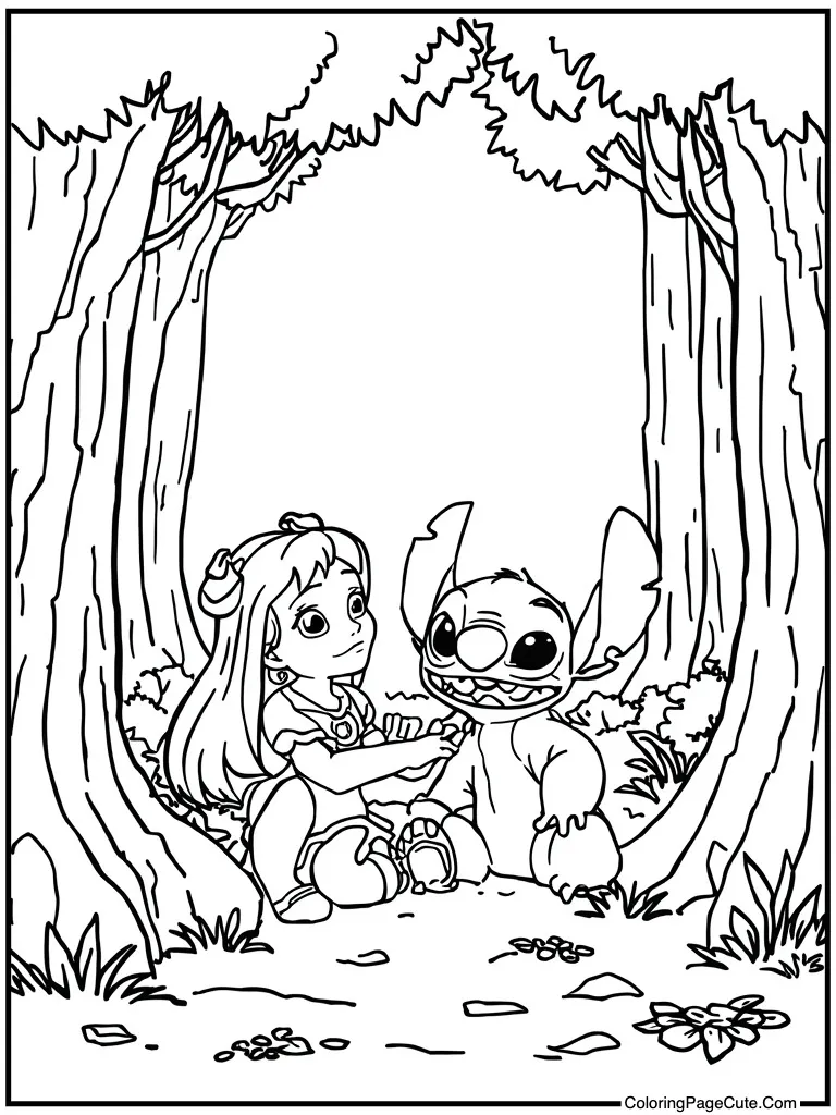 Big sister working hard