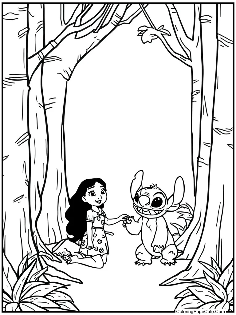 Girl teaching good behavior