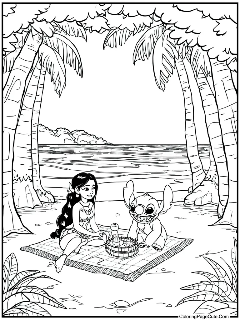 Picnic on the beach