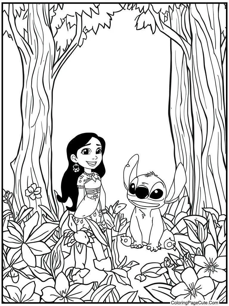 Flower pattern background art