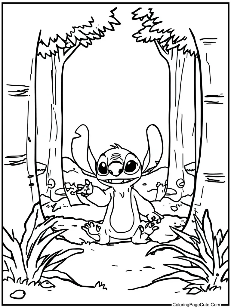 Alien pretending to be dog