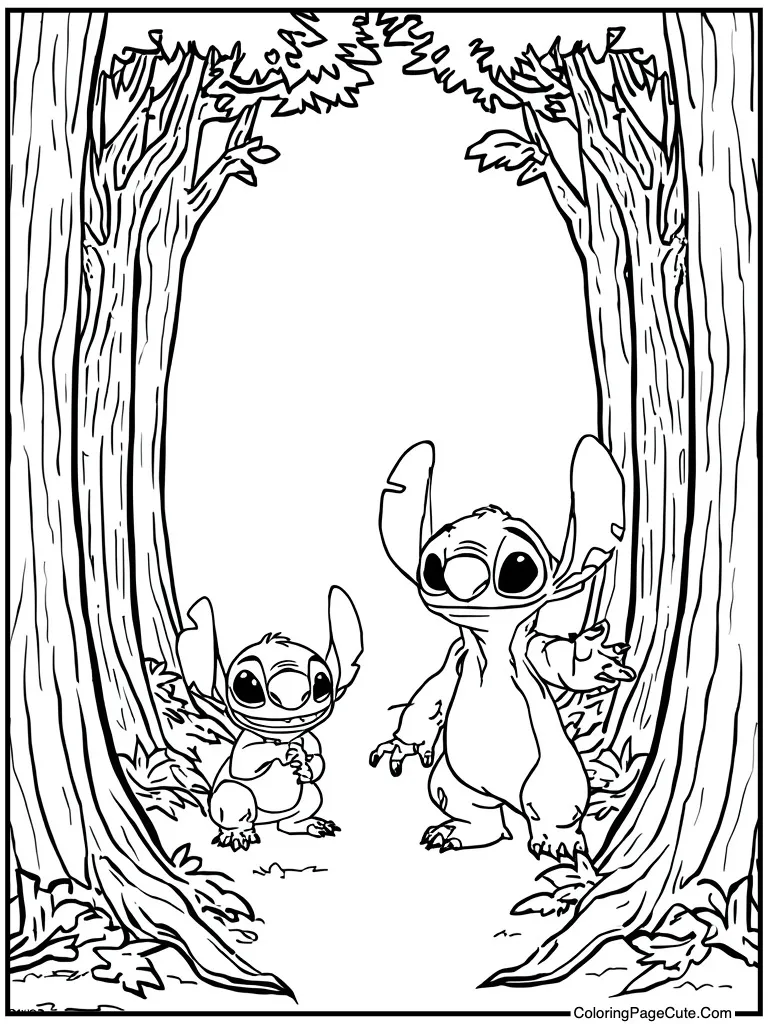 Alien looking very sorry