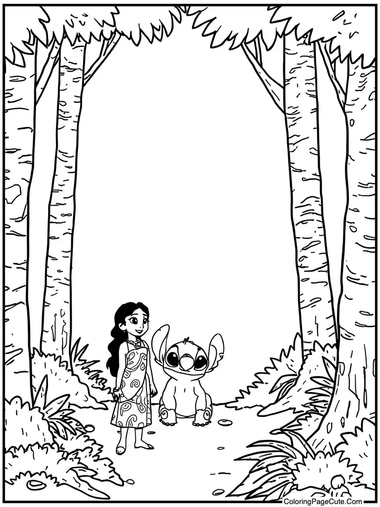 Looking at photo album