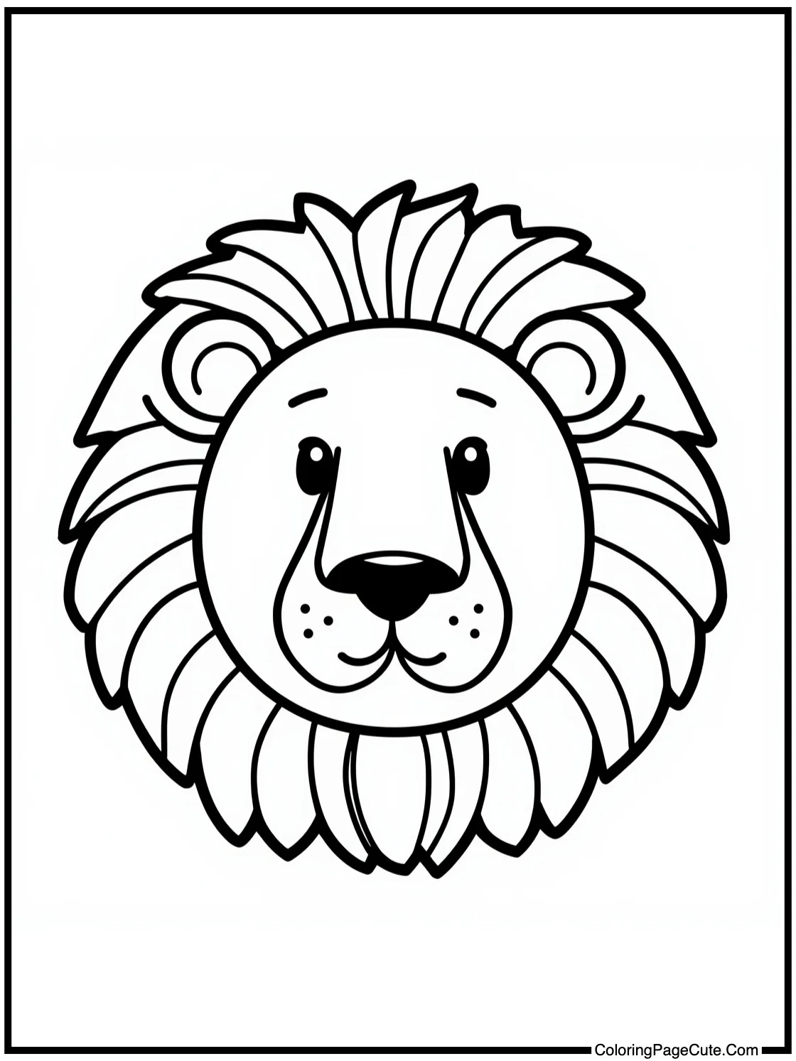 Head close-up illustration