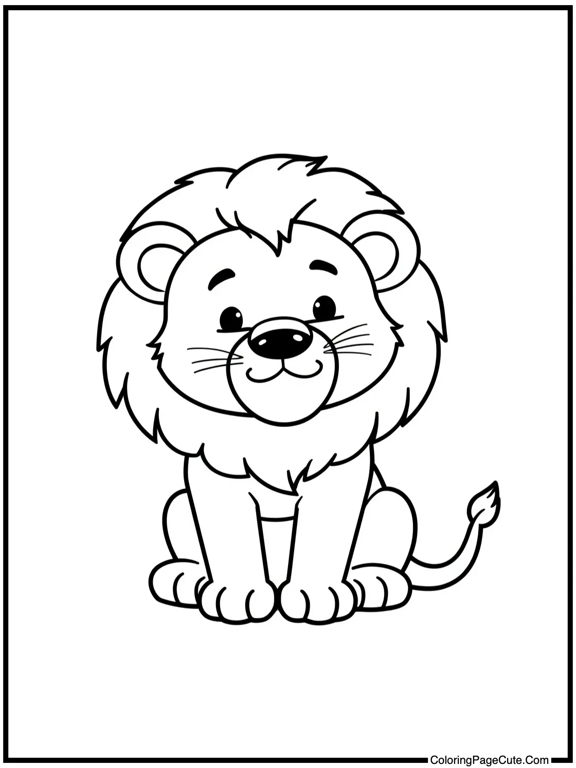 Cub friend playing happily