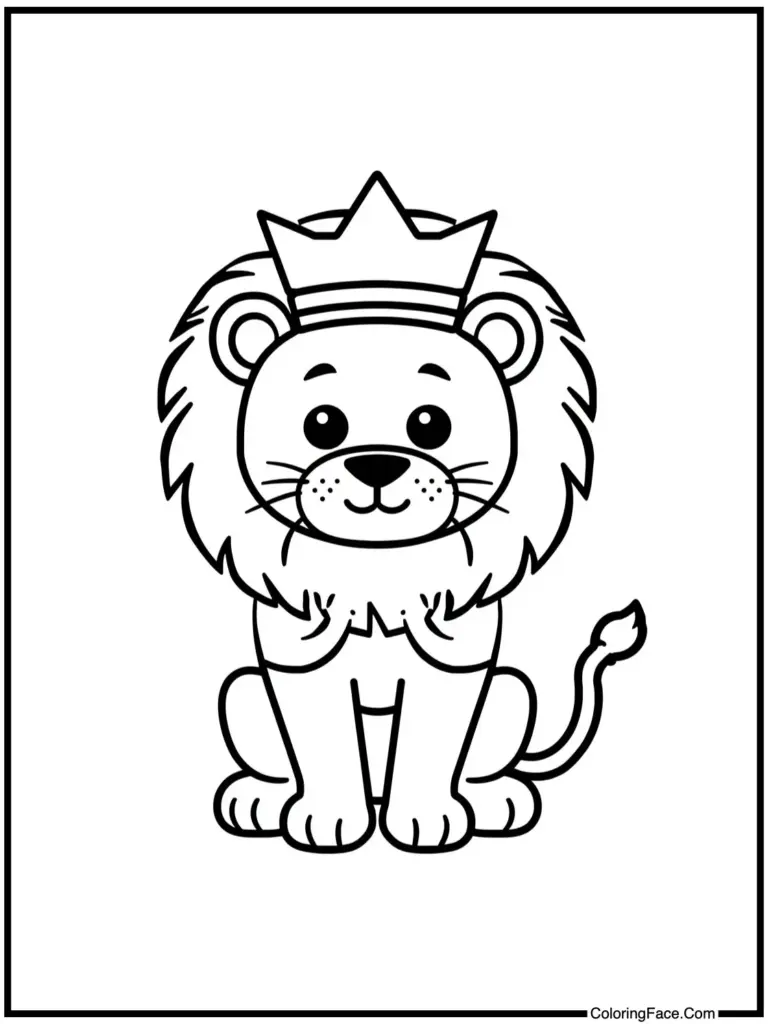 Lion Coloring Pages
