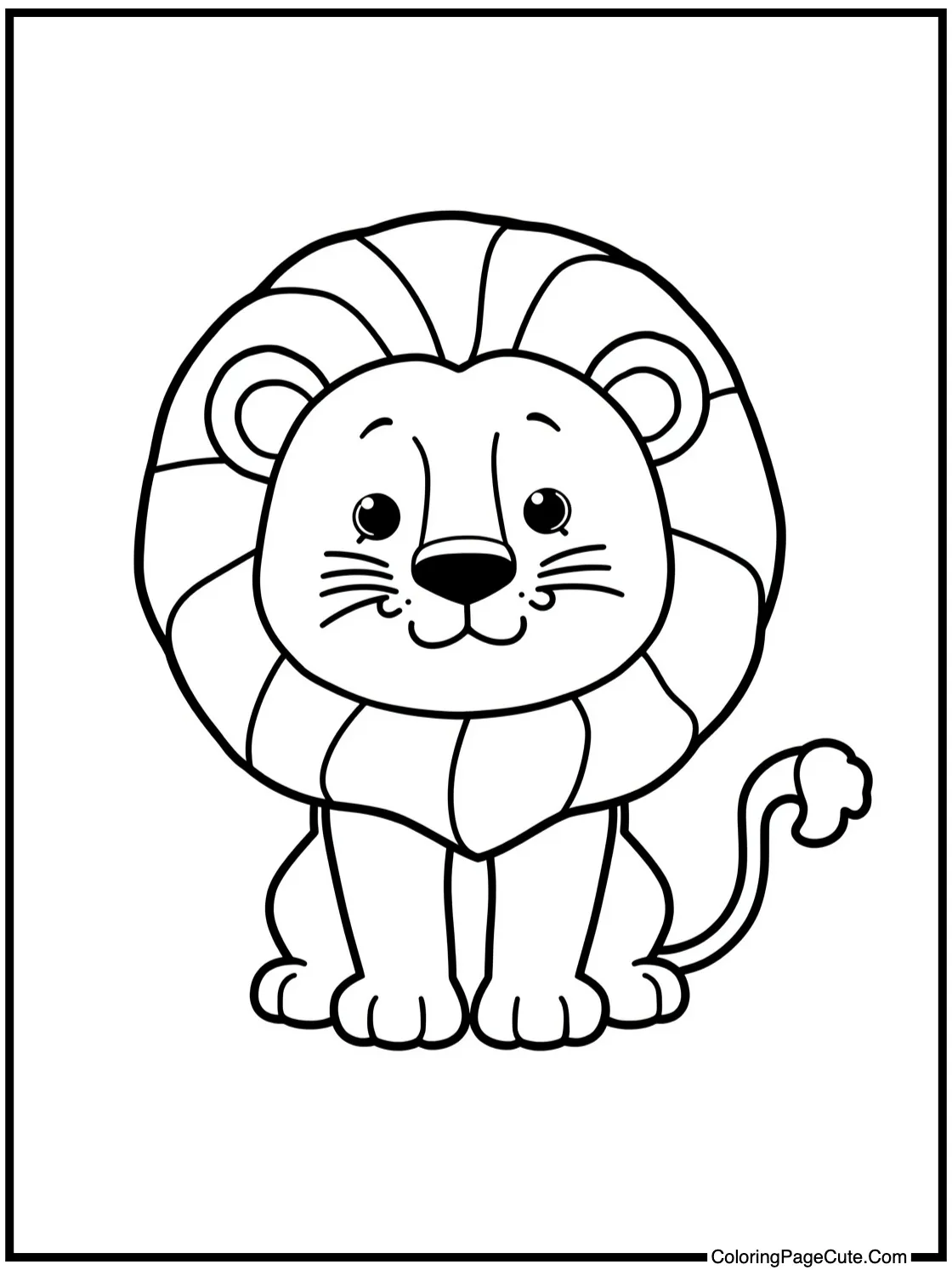 Smiling happily at camera