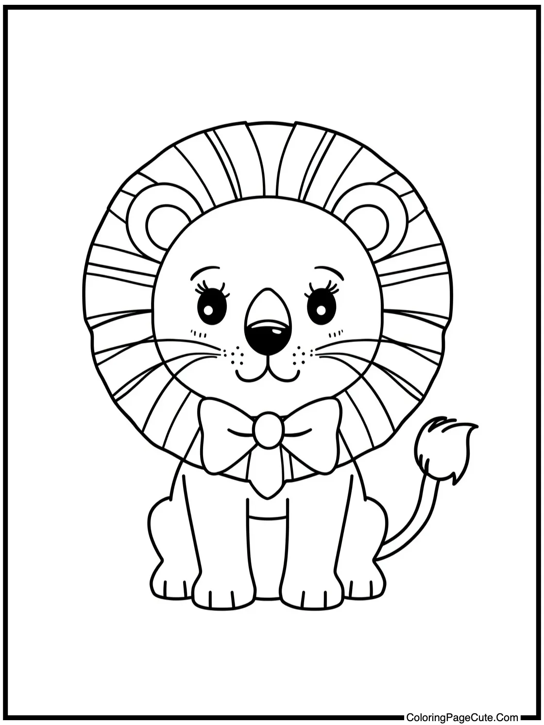 Wearing cute bow tie