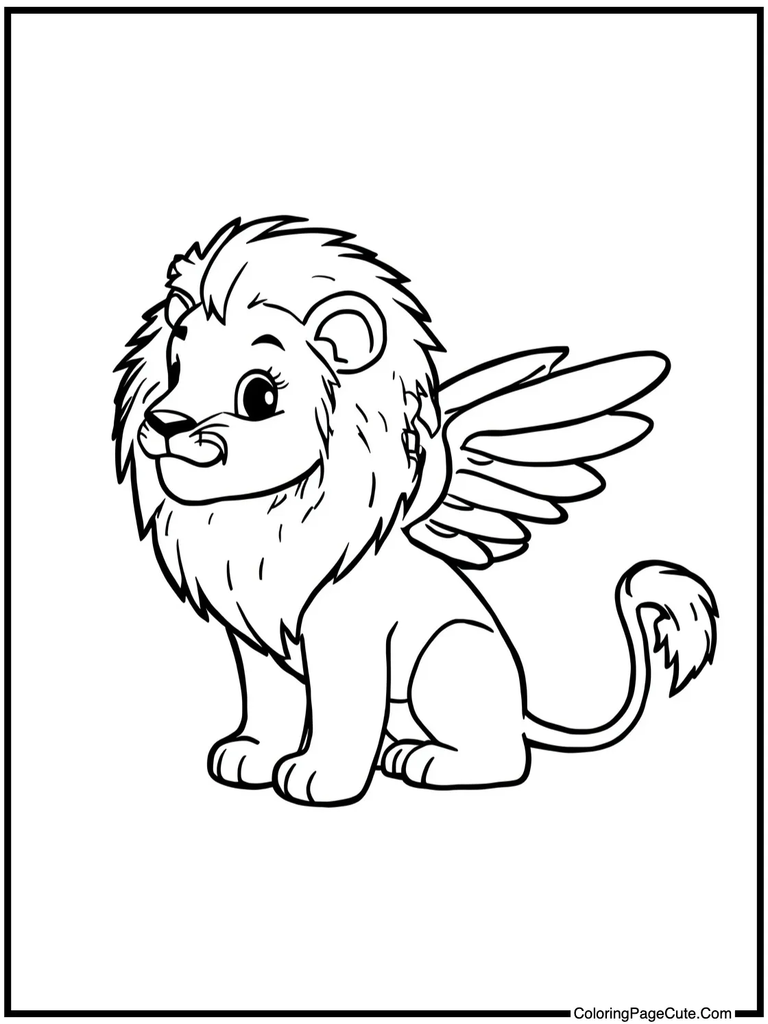 Fantasy winged creature