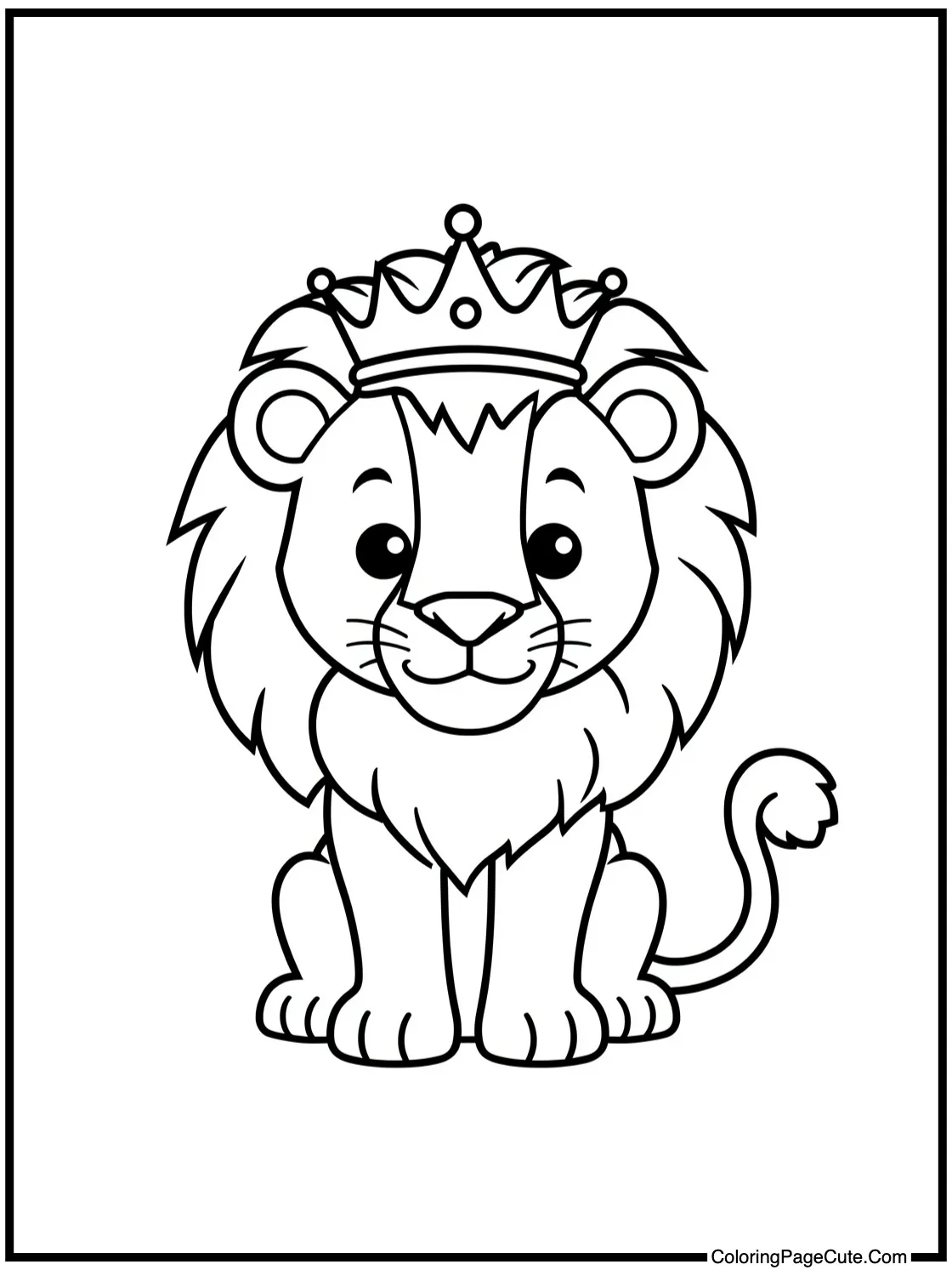 Feline monarch looking wise