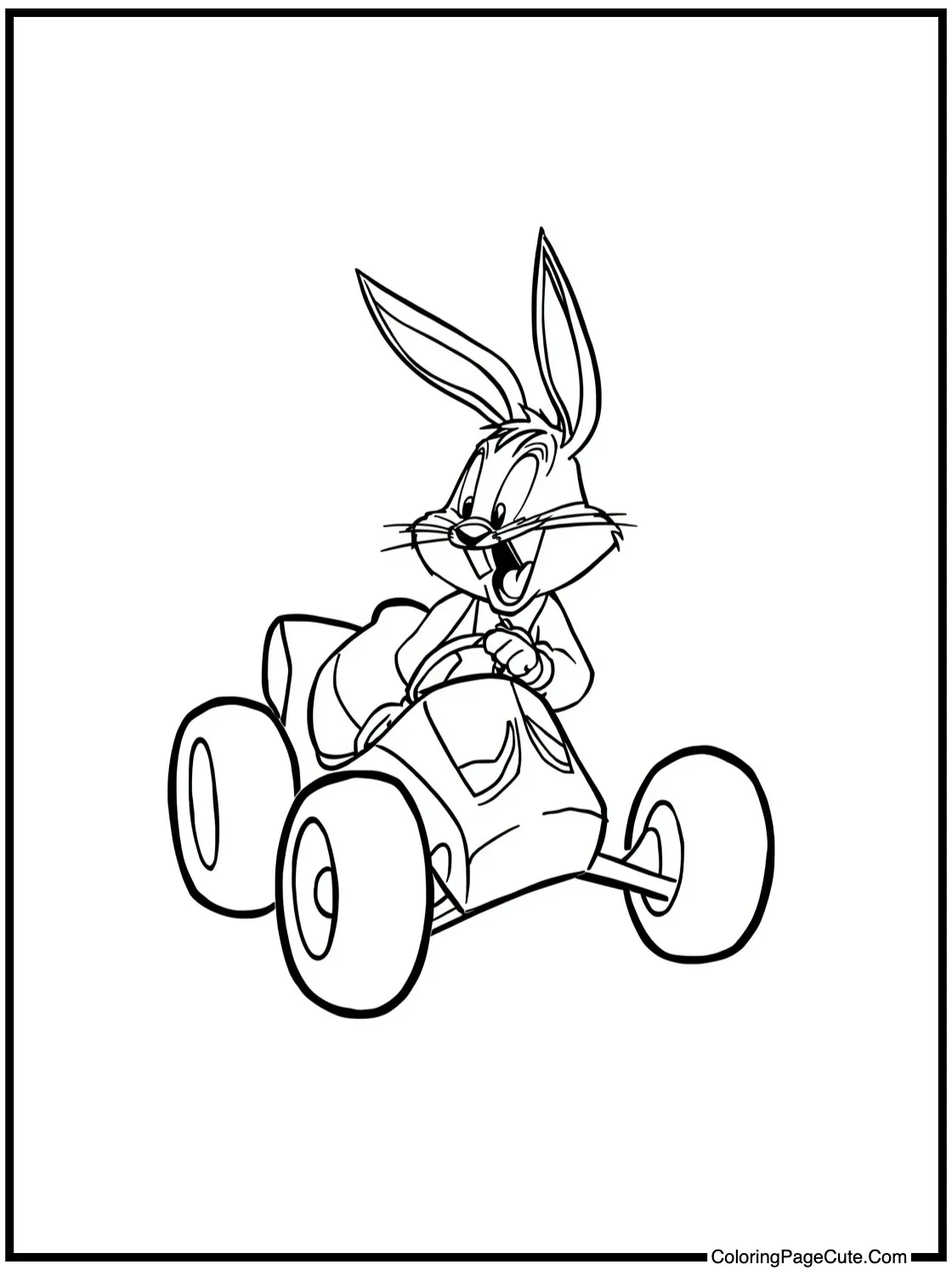 having a friendly race