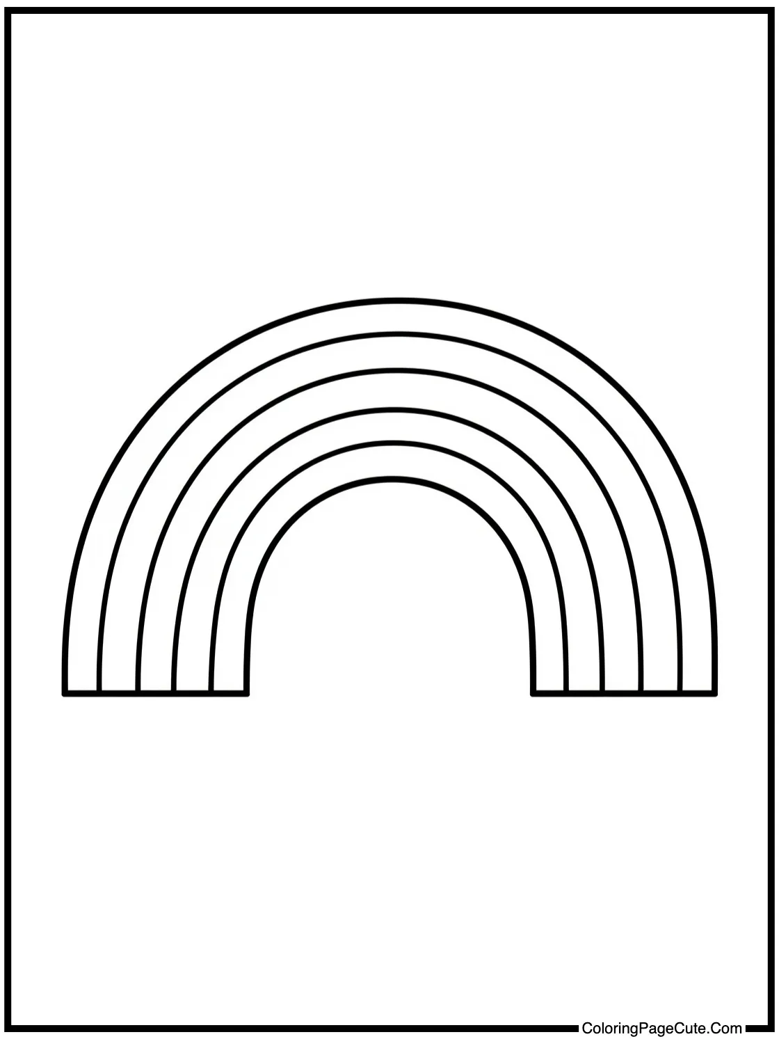 with a colorful rainbow