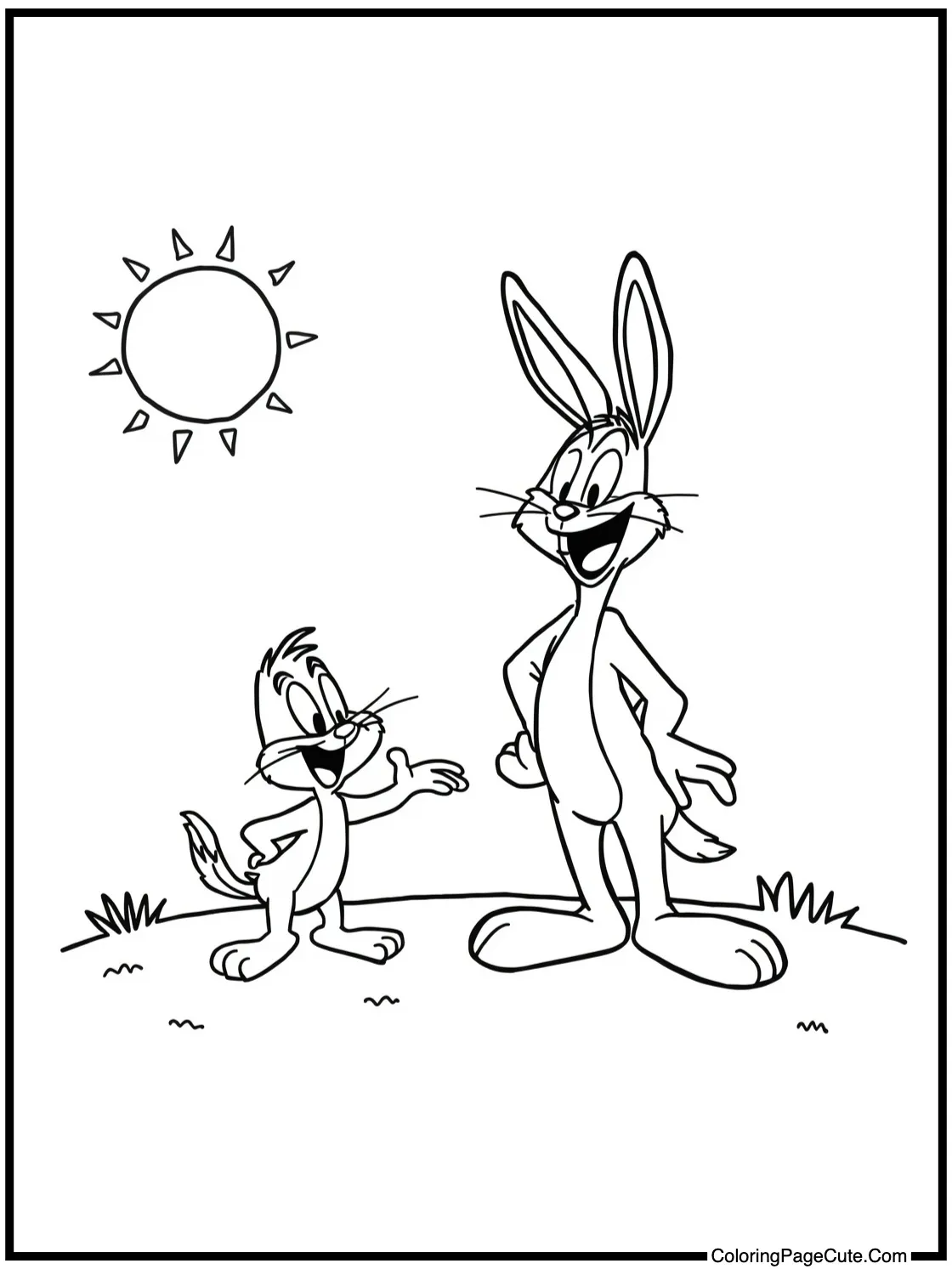 enjoying bright sunshine