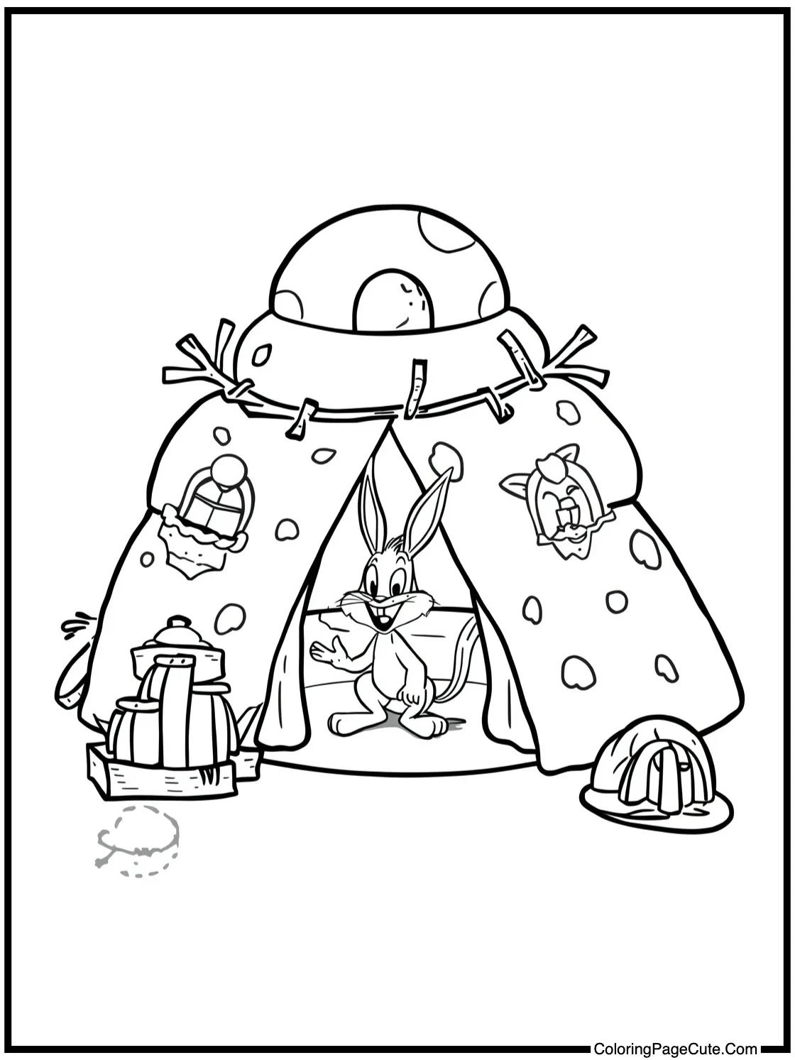 building a cozy fort