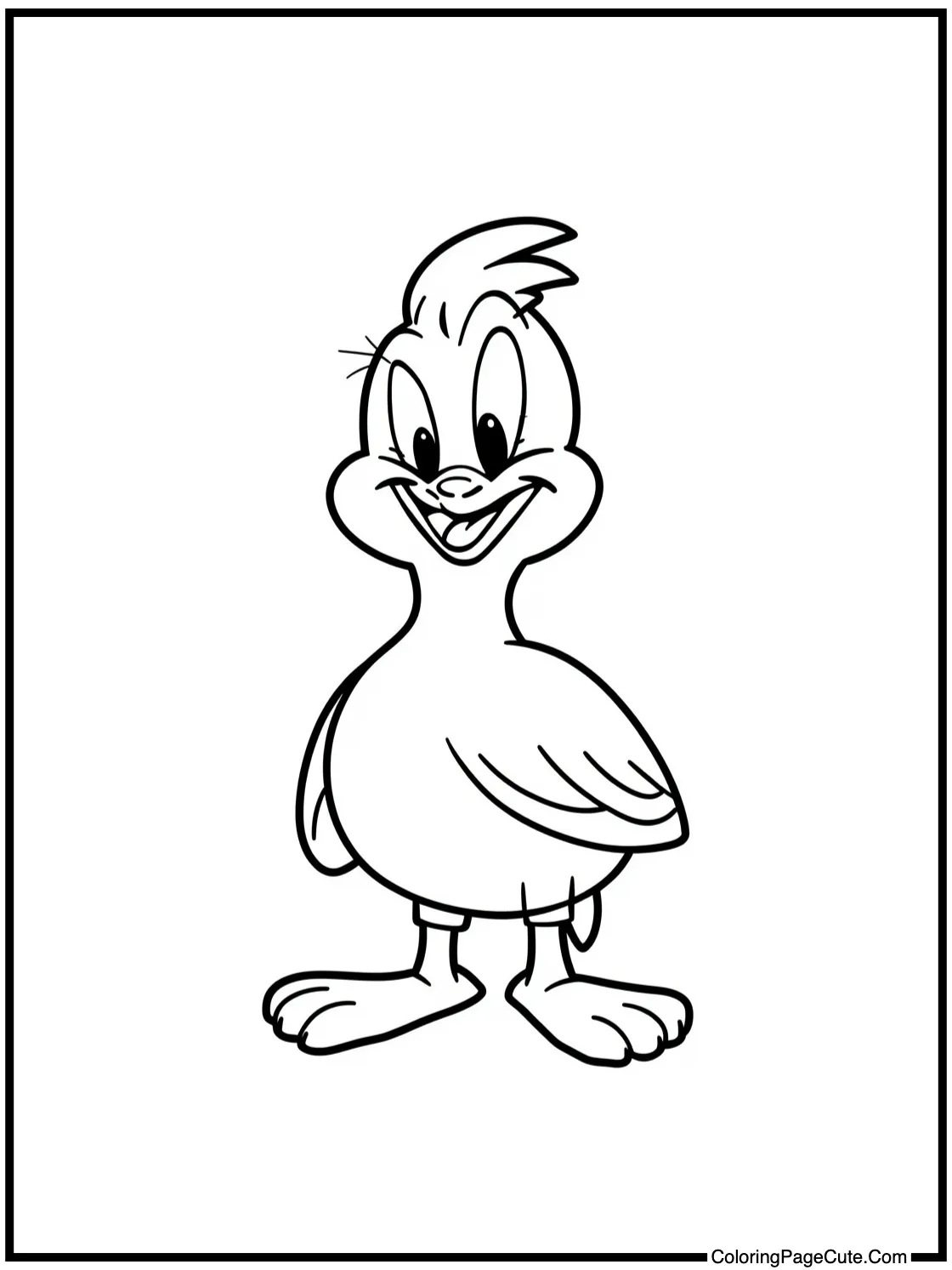 with a friendly bird