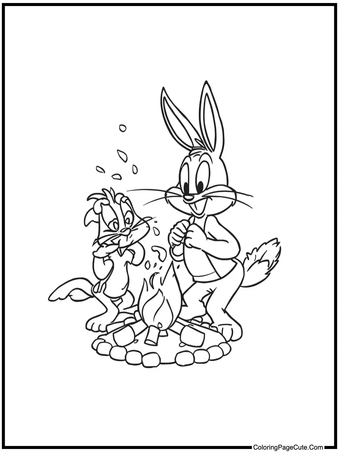 roasting yummy marshmallows