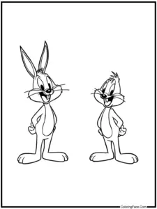 Looney Tunes Coloring Pages