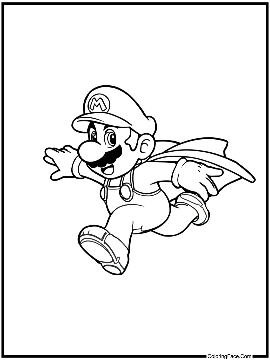 Flying high with cape