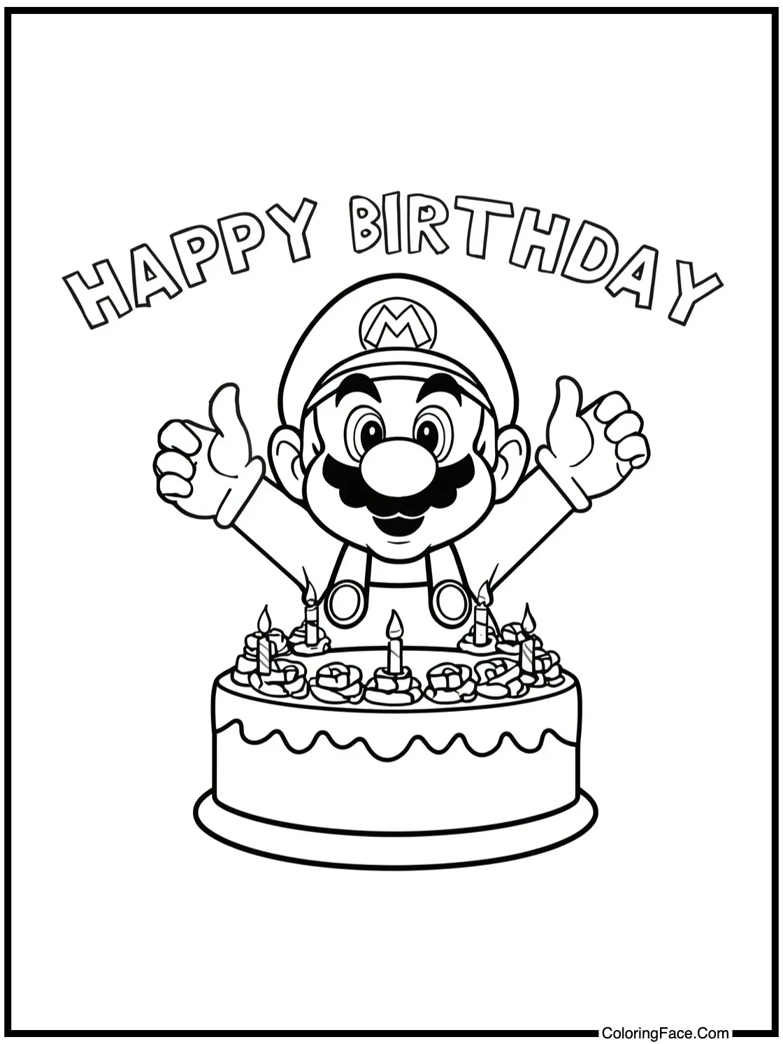 Celebrating a birthday