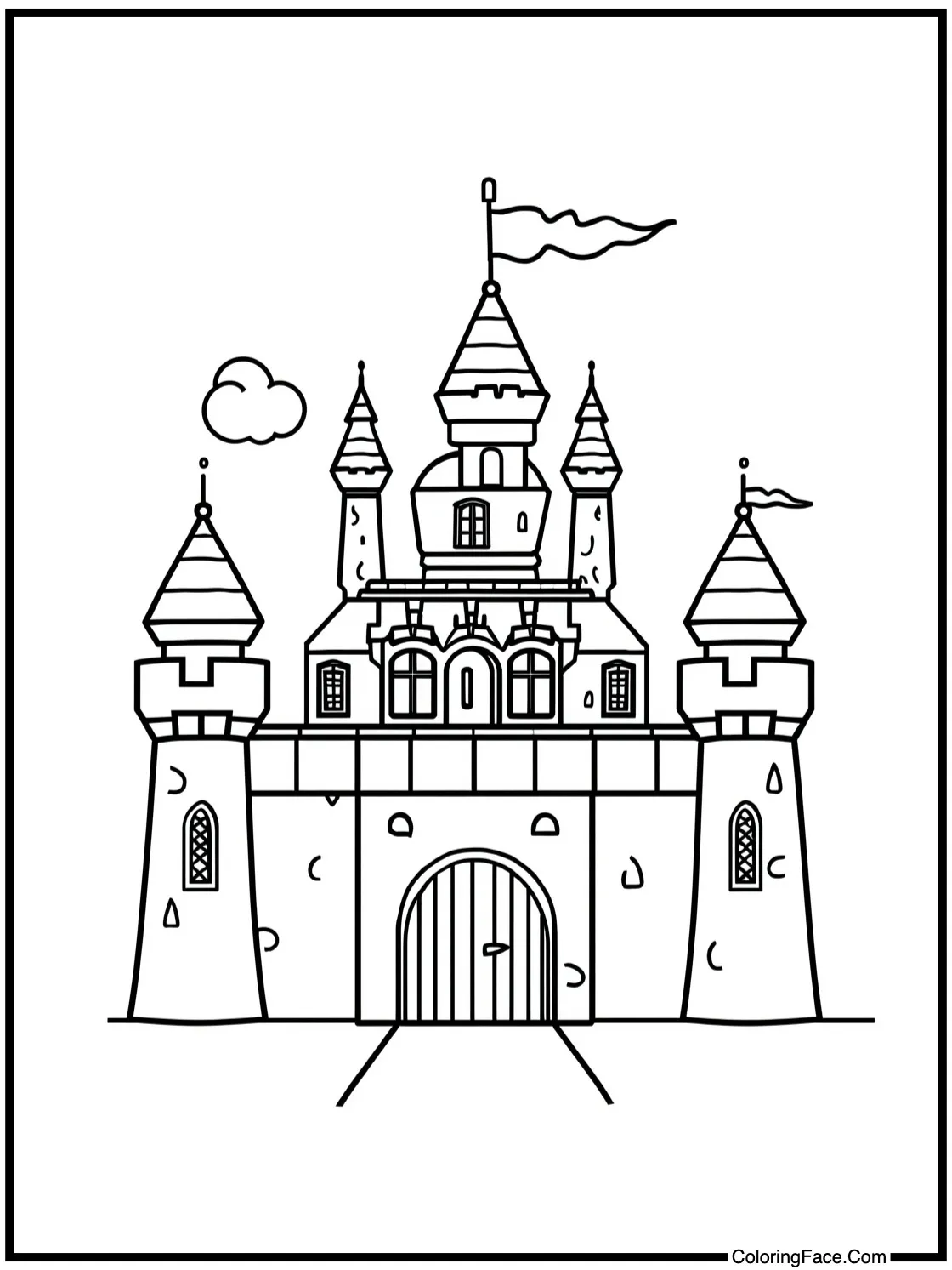 Decorating the castle