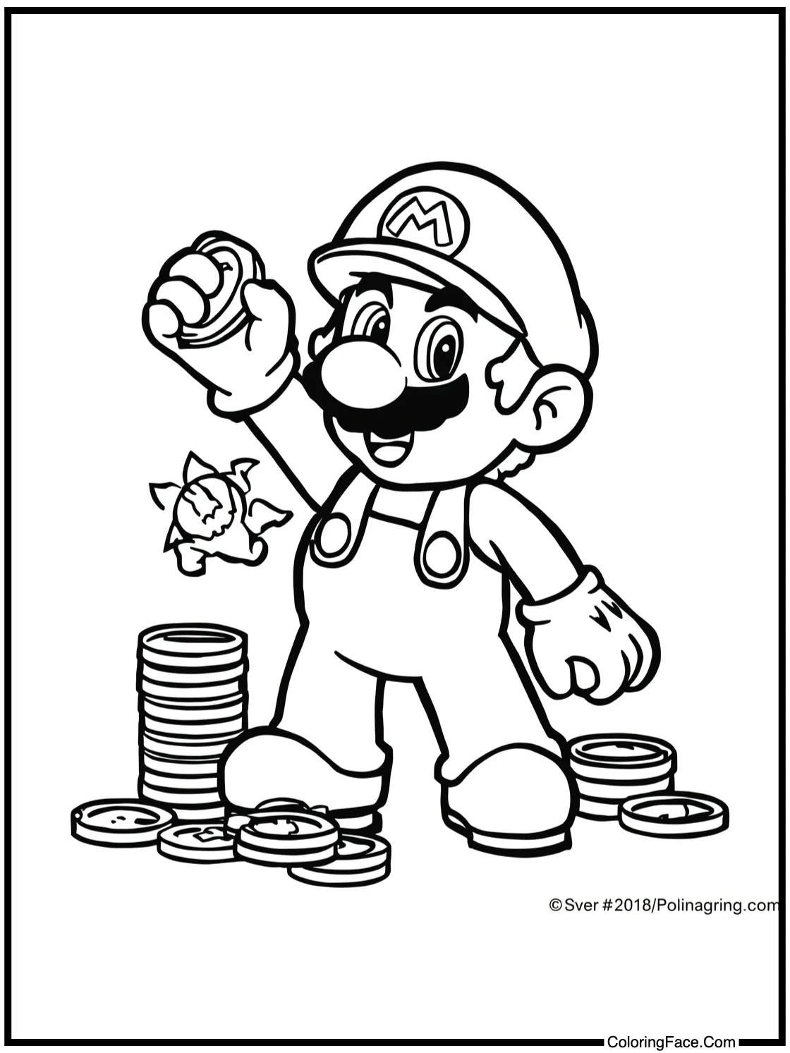 Collecting shiny coins