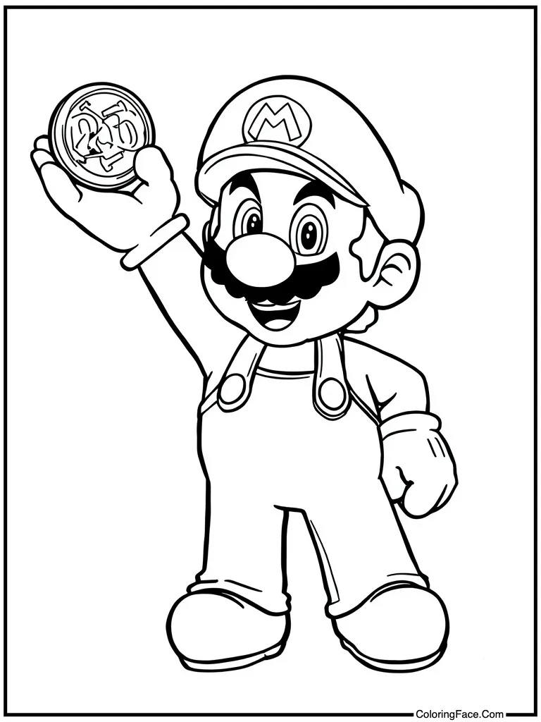 Collecting shiny gold coins