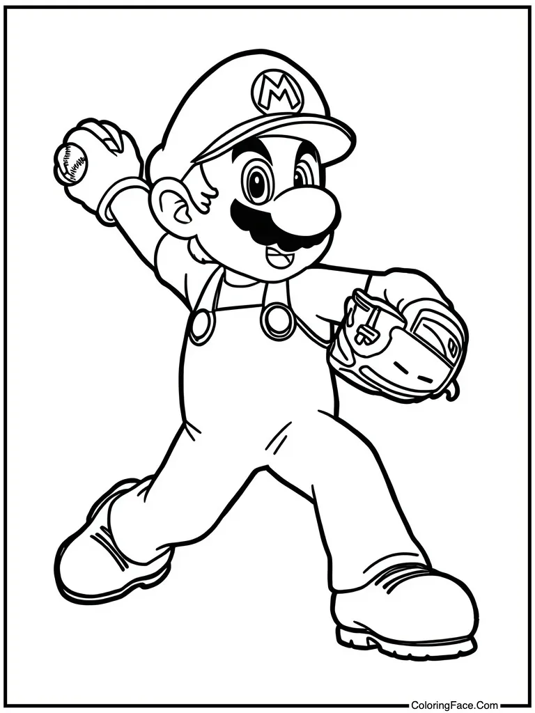 Pitching baseball very fast