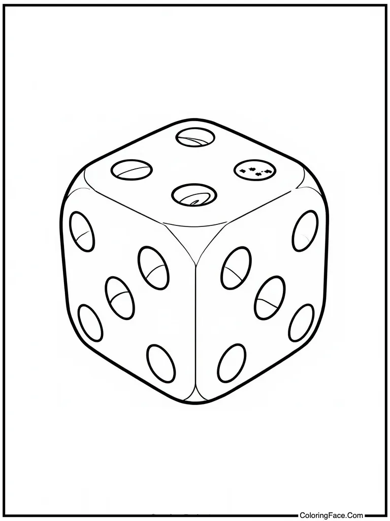 Party board game dice