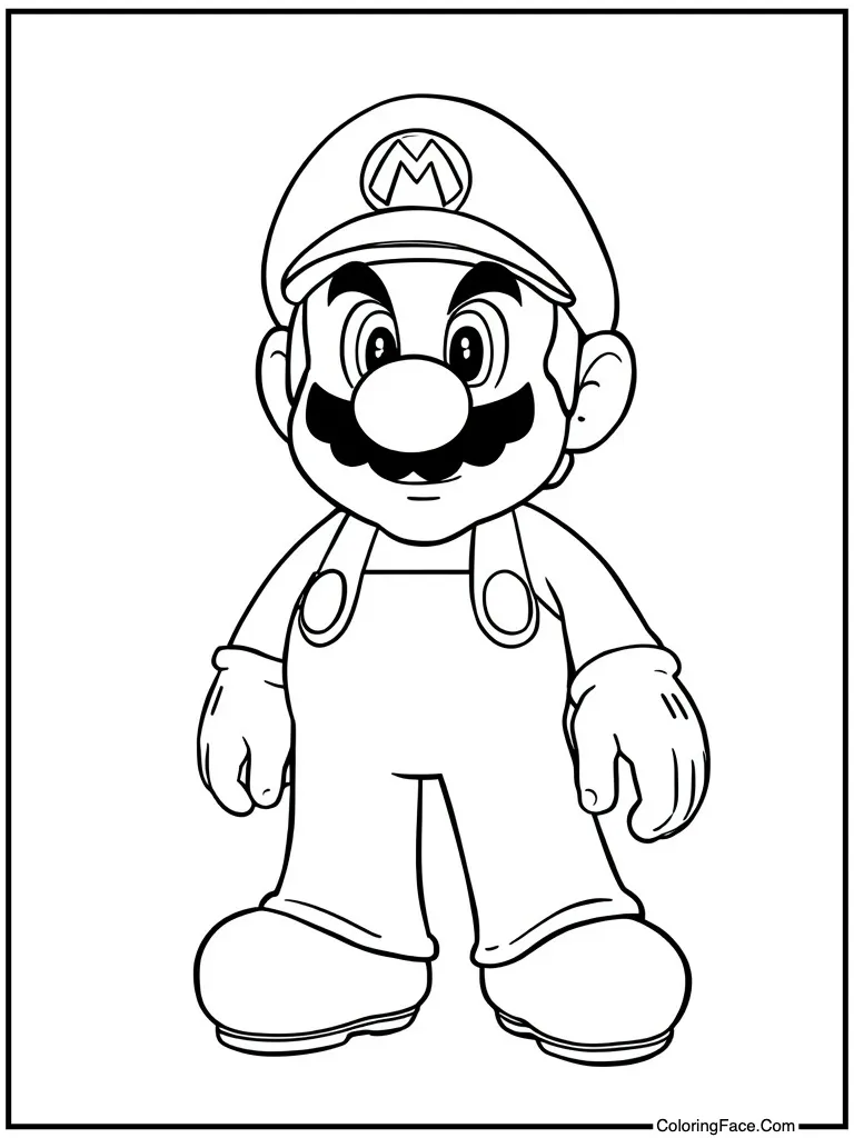 Simple outline for kids