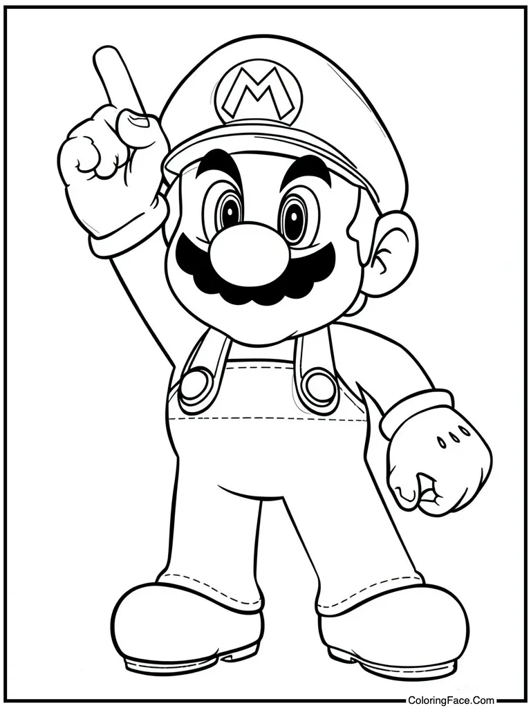 Detailed sketch for adults