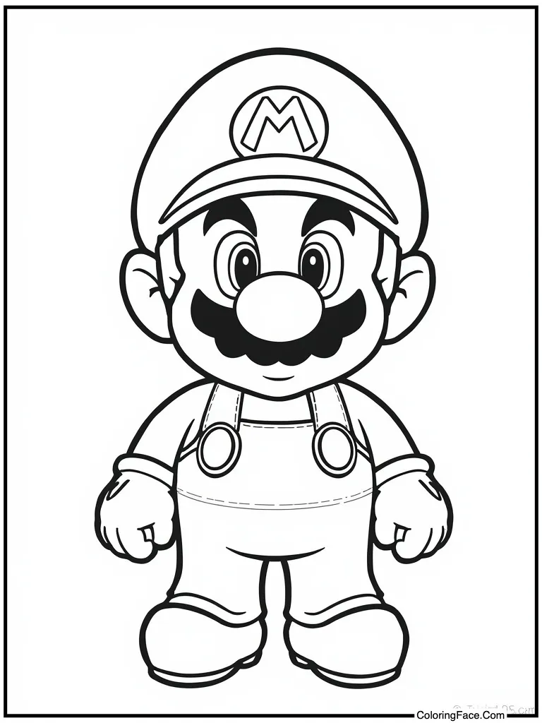 Cute chibi style drawing