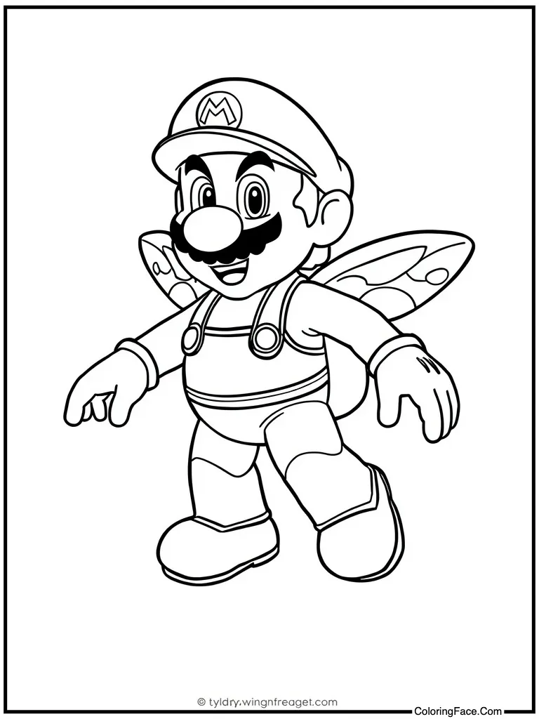 Bee suit flying buzz