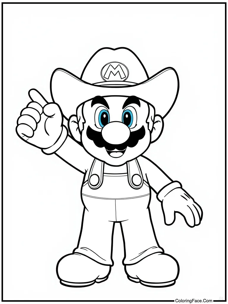 Cowboy hat western look