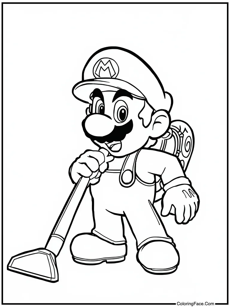 Vacuum sucking up ghosts