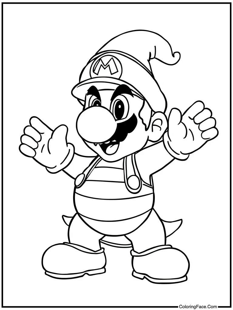 Magikoopa casting magic spell